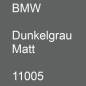 Preview: BMW, Dunkelgrau Matt, 11005.